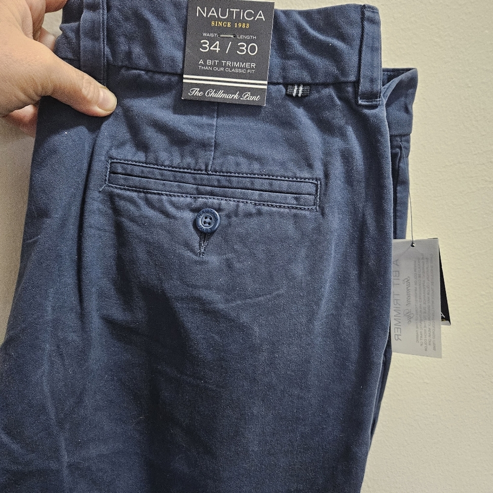 Nautica 34x30 Faded Navy